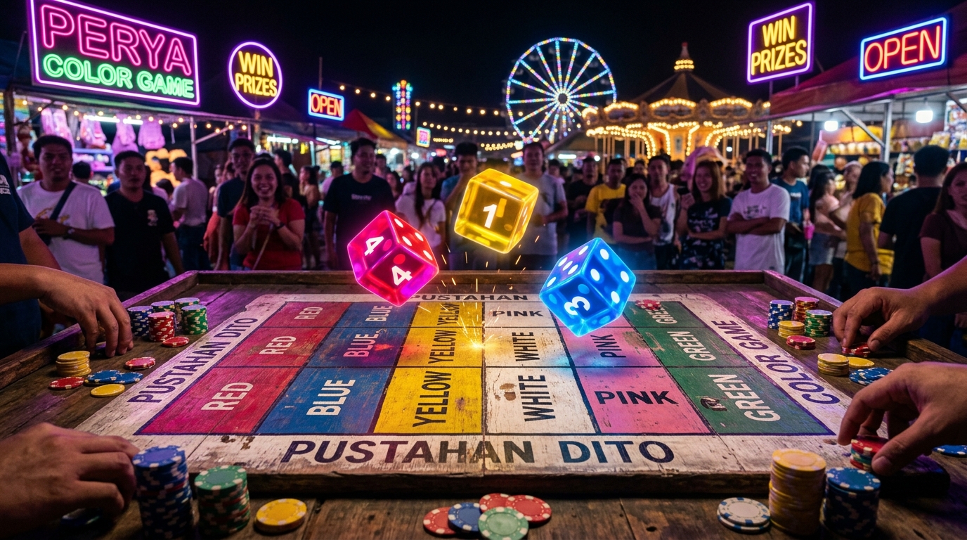 Pinas77 Pinoy Traditional Games Color Game and Tongits Go